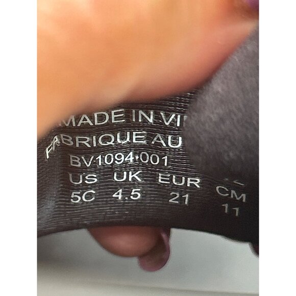 Nike Baby Sandals Black Slip-On 5C Toddler Shoes Comfortable Elastic Strap - Picture 5 of 5